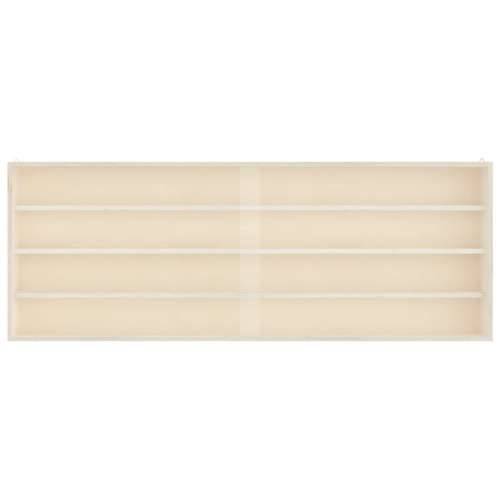 Drvena kolekcionarska vitrina s vratima 100x8,5x37 cm - 100 x 8.5 x 37 cm 1 Cijena