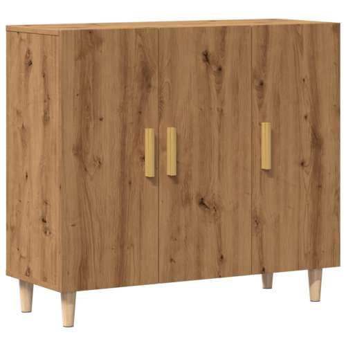 Komoda boja hrasta artisana 90 x 34 x 80 cm konstruirano drvo - hrast artisan 1 Cijena