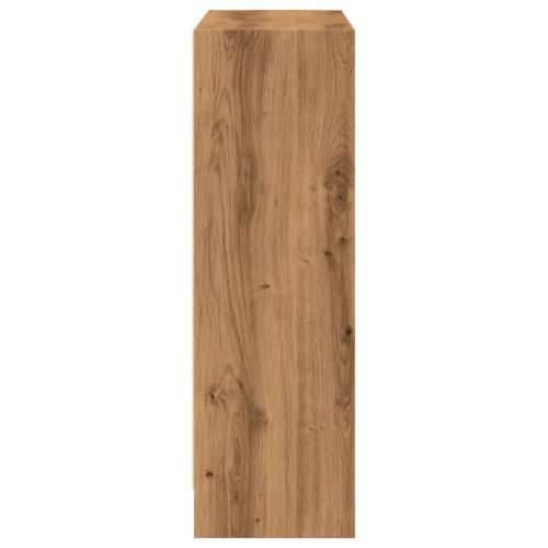 Regal za knjige boja hrasta 80x24x76 cm konstruirano drvo - Boja hrasta 1 76 cm 80 cm Cijena