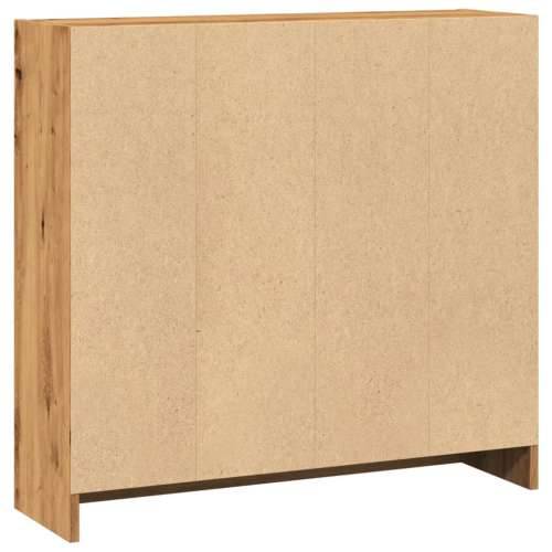 Regal za knjige boja hrasta 80x24x76 cm konstruirano drvo - Boja hrasta 1 76 cm 80 cm Cijena