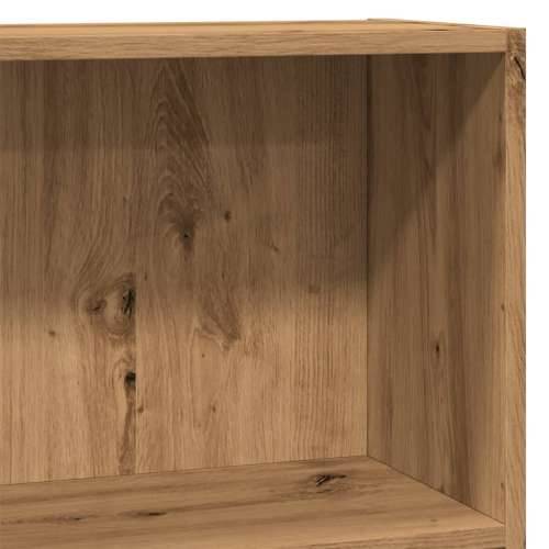 Regal za knjige boja hrasta 80x24x76 cm konstruirano drvo - Boja hrasta 1 76 cm 80 cm Cijena