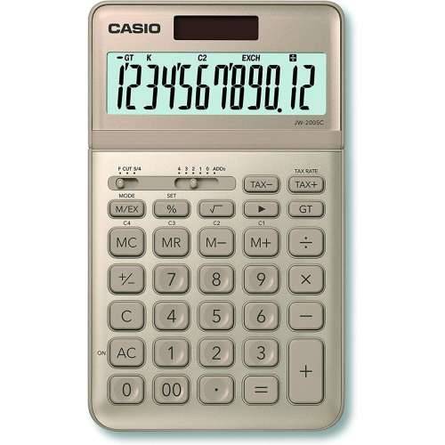 Kalkulator Casio JW-200SC-GD zlatan Plastika Cijena