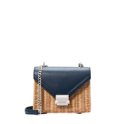 Torba na Rame Michael Kors WHITNEY-NAVY Plava 21 x 18 x 7 cm Cijena