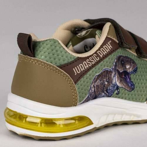 Sportske tenisice s LED svjetlima Jurassic Park Velcro Zelena Cijena