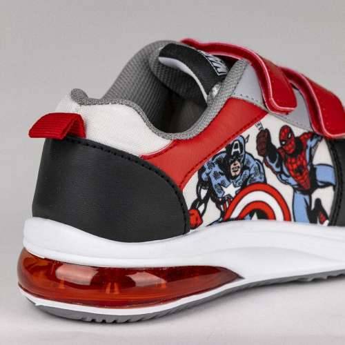 Sportske tenisice s LED svjetlima The Avengers Velcro Crna Cijena