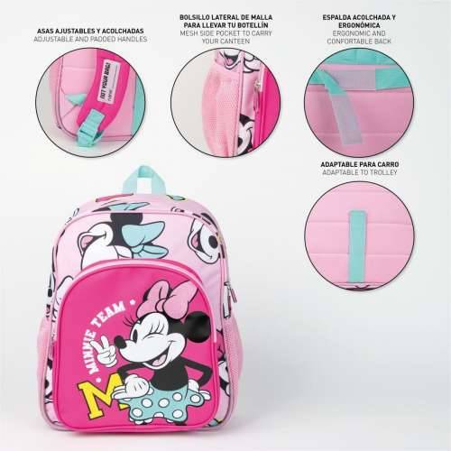 Školski Ruksak Minnie Mouse Fuksija 31 x 12 x 38 cm Cijena