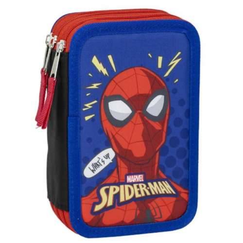 Trodijelna Pernica Spider-Man Plava 12,5 x 6,5 x 19,5 cm Cijena