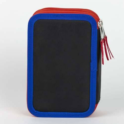 Trodijelna Pernica Spider-Man Plava 12,5 x 6,5 x 19,5 cm Cijena