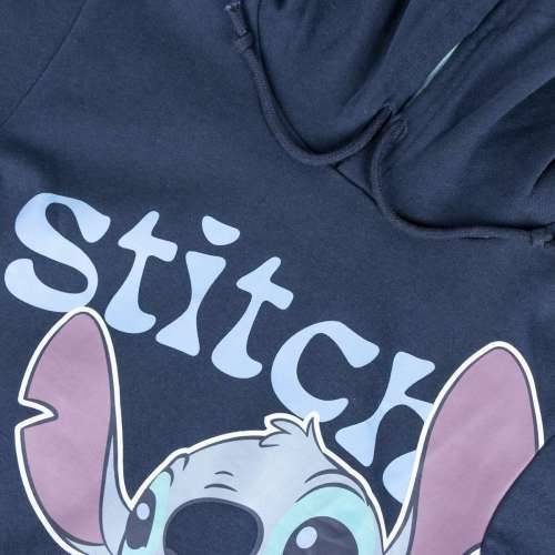 Unisex Majica s Kapuljačom Stitch Tamno plava Cijena