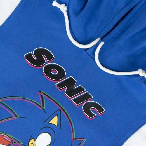 Unisex Majica s Kapuljačom Sonic Plava Cijena