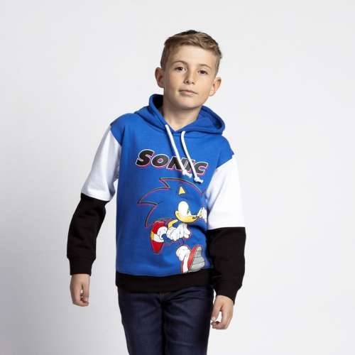 Unisex Majica s Kapuljačom Sonic Plava Cijena