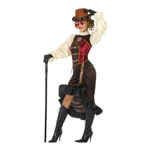 Svečana odjeća za odrasle DISFRAZ STEAMPUNK M-L Smeđa Steampunk (1 Dijelovi) Cijena