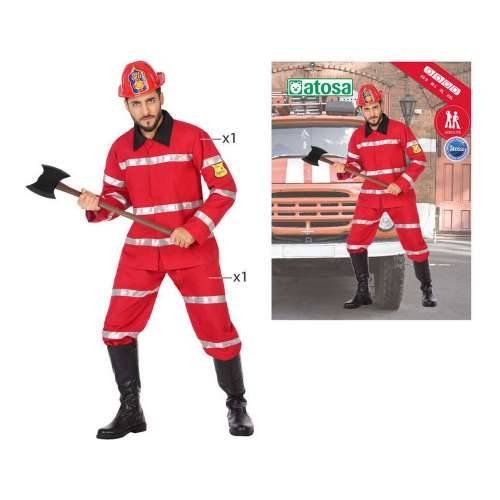 Svečana odjeća za odrasle DISFRAZ BOMBERO XS-S Shine Inline 57034 Crvena Vatrogasac XS/S (2 Dijelovi) Cijena