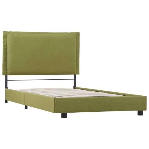 Okvir za krevet od tkanine zeleni 90 x 200 cm - Zelena 90 x 200 cm Cijena