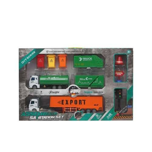 Set za Igru Vozila Sanitation 54 x 34 cm Cijena