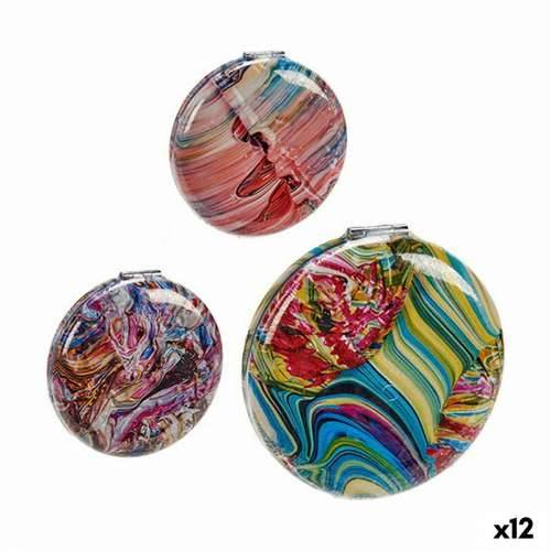 Džepno Ogledalo Kristal Plastika 8 x 2,4 x 8 cm (12 kom.) Cijena