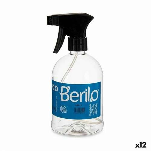 Bočica s Raspršivačem Berilo SE1205-ROCIADOR Crna Providan Plastika 500 ml (12 kom.) Cijena