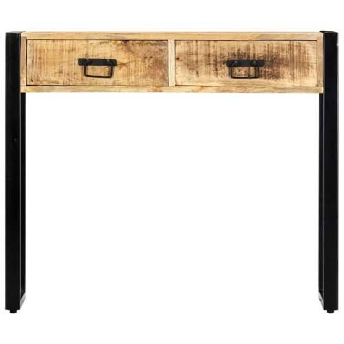 Konzolni stol od masivnog drva manga 90 x 30 x 75 cm Cijena