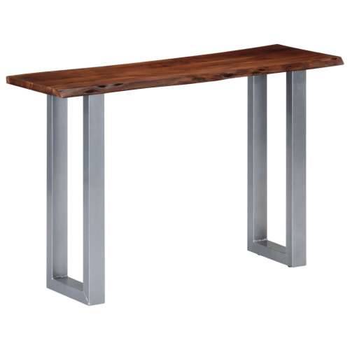 Konzolni stol od bagremovog drva i željeza 115 x 35 x 76 cm Cijena