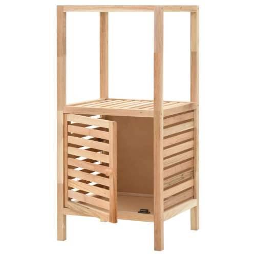 Kupaonski ormarić za pohranu masivna orahovina 39,5x35,5x86 cm - 39.5 x 35.5 x 86 cm 1 Cijena