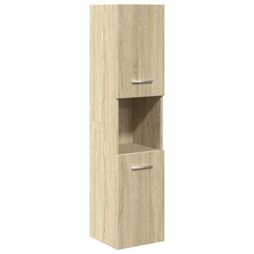 4-dijelni set kupaonskog namještaja boja hrasta sonome drveni - sonoma hrast 41 x 38.5 x 46 cm 1 Cijena