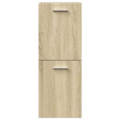 4-dijelni set kupaonskog namještaja boja hrasta sonome drveni - sonoma hrast 41 x 38.5 x 46 cm 1 Cijena