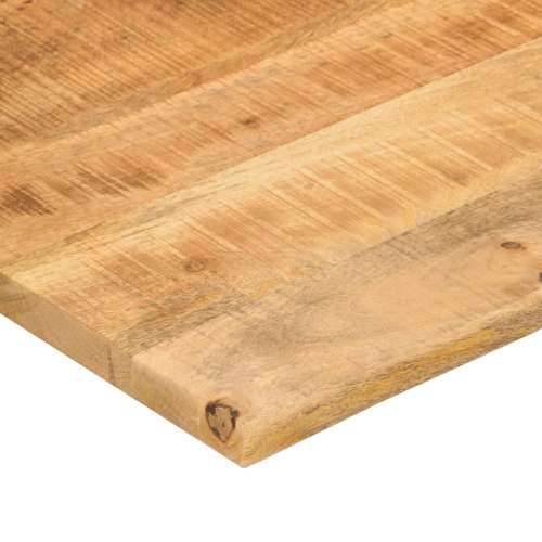 Ploča za radni stol zaobljena 90x50x2,5 cm od drva manga Cijena