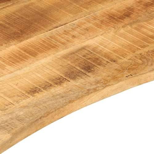 Ploča za radni stol zaobljena 90x50x2,5 cm od drva manga Cijena
