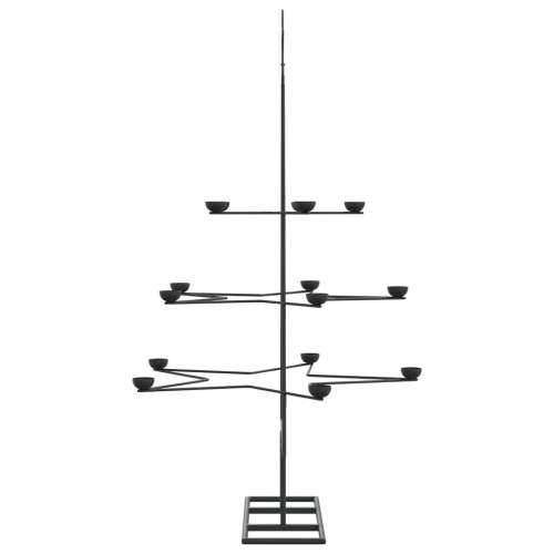 Metalno ukrasno božićno drvce crno 105 cm - 105 cm 1 Cijena