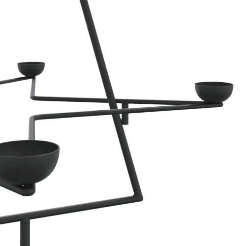 Metalno ukrasno božićno drvce crno 105 cm - 105 cm 1 Cijena