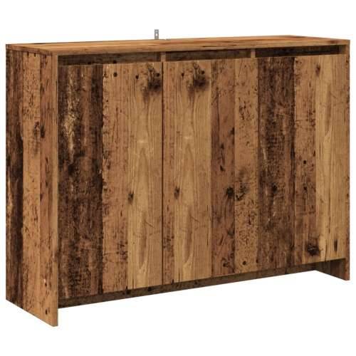 Komoda boja starog drva 102 x 33 x 75 cm od konstruiranog drva - Staro drvo 1 Cijena
