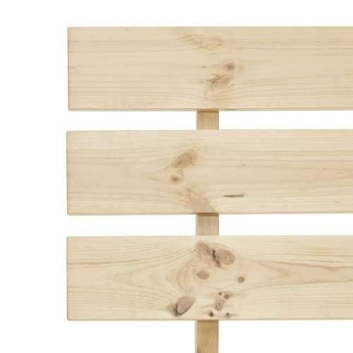 Okvir za krevet od masivne borovine 90 x 200 cm - Svijetlo drvo 90 x 200 cm Cijena