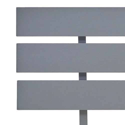 Okvir za krevet od masivne borovine sivi 140 x 200 cm - Siva 140 x 200 cm Cijena