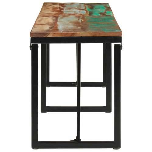 Klupa 160x35x46 cm od masivnog obnovljenog drva - Šareni 160 x 35 x 46 cm Cijena