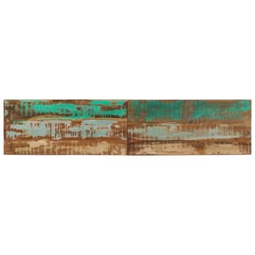 Klupa 160x35x46 cm od masivnog obnovljenog drva - Šareni 160 x 35 x 46 cm Cijena
