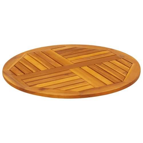 Stolna ploča Ø70x2 cm okrugla od masivnog bagremovog drva - 70 cm 1 Okruglo Cijena