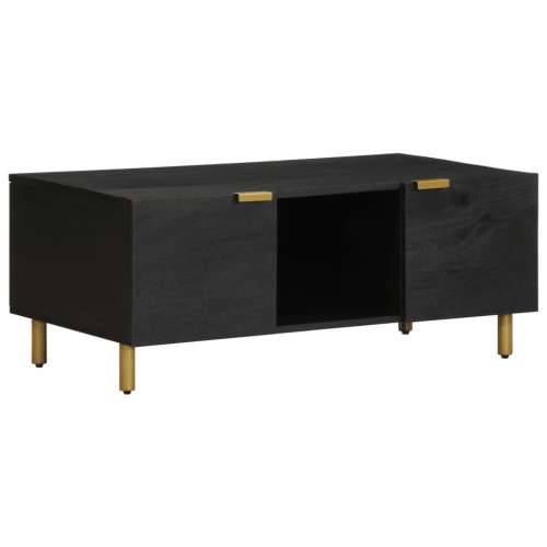Stolić za kavu crni 100 x 54 x 40 cm od konstruiranog drva Cijena