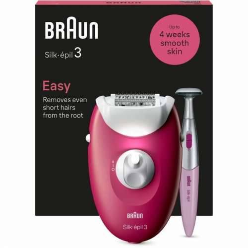 Električni depilator Braun 3-202 Fuksija Cijena
