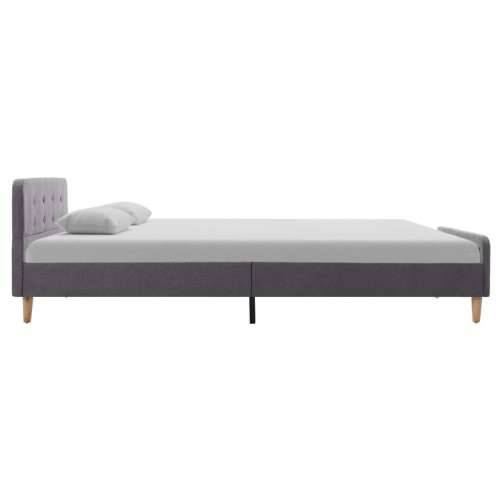 Okvir za krevet od tkanine svjetlosivi 120 x 200 cm - Svjetlosiva 120 x 200 cm Cijena