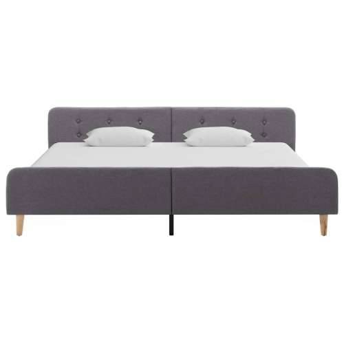 Okvir za krevet od tkanine svjetlosivi 180 x 200 cm - Svjetlosiva 180 x 200 cm Cijena