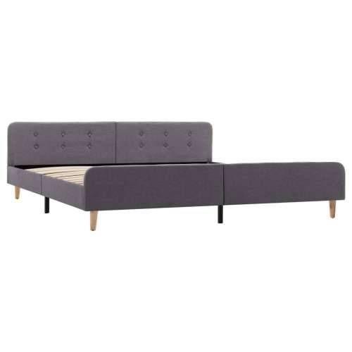 Okvir za krevet od tkanine svjetlosivi 180 x 200 cm - Svjetlosiva 180 x 200 cm Cijena