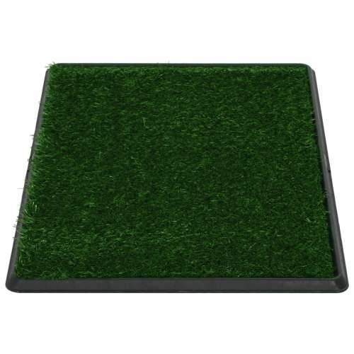 Toalet za ljubimce s pladnjem i travom zeleni 76 x 51 x 3 cm Cijena