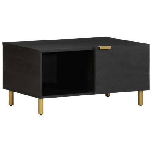 Stolić za kavu crni 80 x 50 x 40 cm od konstruiranog drva Cijena