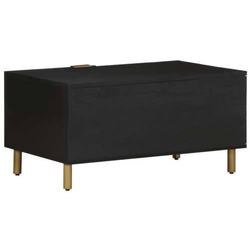 Stolić za kavu crni 80 x 50 x 40 cm od konstruiranog drva Cijena