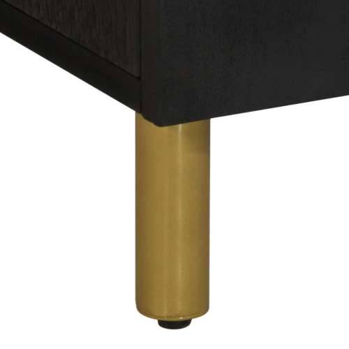 Kupaonski ormarić Lavabo - Umivaonik crni 62x33x58 cm konstruirano drvo Cijena