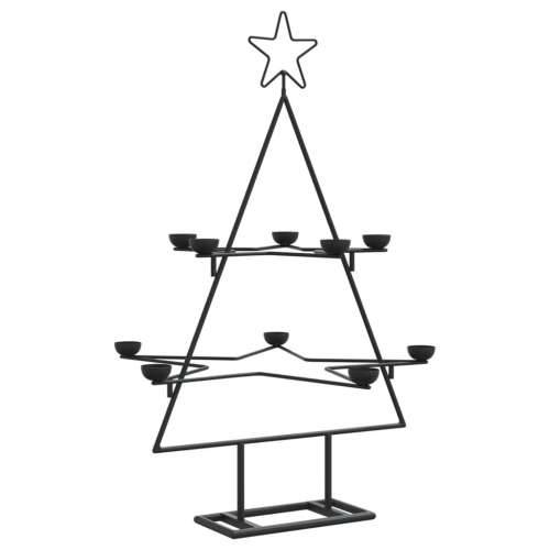 Metalno ukrasno božićno drvce crno 75 cm - 75 cm 1 Cijena