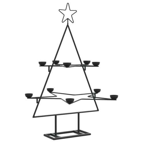 Metalno ukrasno božićno drvce crno 75 cm - 75 cm 1 Cijena