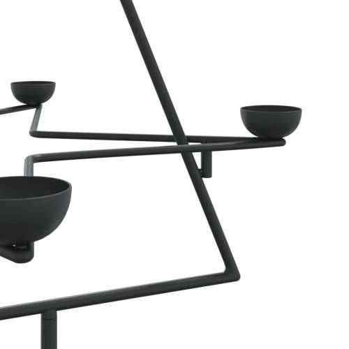 Metalno ukrasno božićno drvce crno 75 cm - 75 cm 1 Cijena