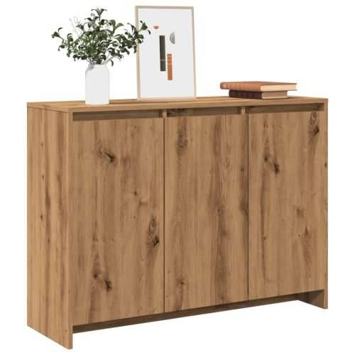 Komoda boja hrasta artisan 102 x 33 x 75 cm konstruirano drvo - hrast artisan 1 Cijena