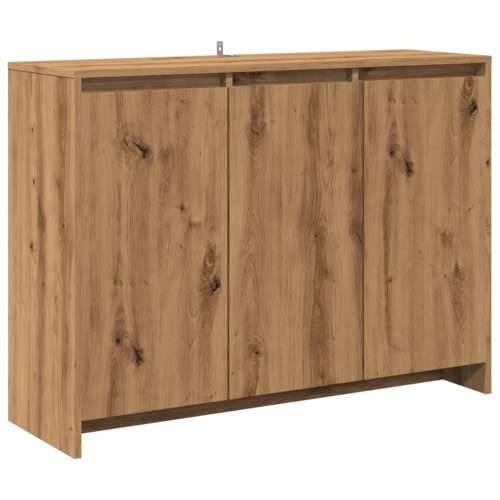 Komoda boja hrasta artisan 102 x 33 x 75 cm konstruirano drvo - hrast artisan 1 Cijena